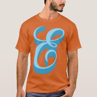 Buchstabe E T-Shirt