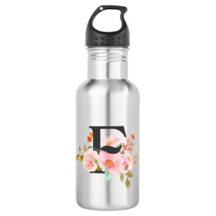 Buchstabe F Edelstahlflasche