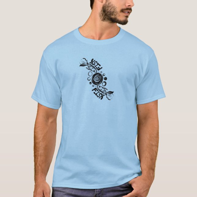 Buchstabe F für Fisch T-Shirt (Vorderseite)