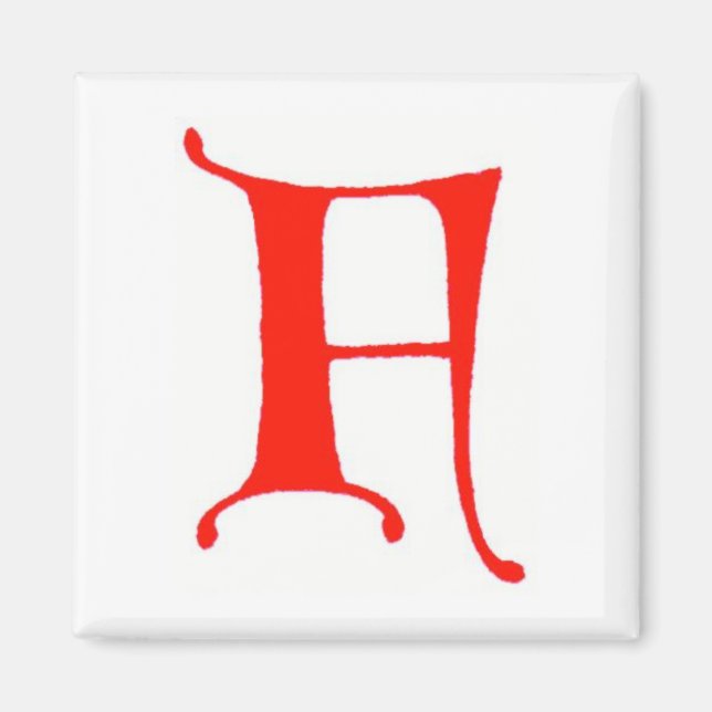 Buchstabe F Magnet (Vorne)