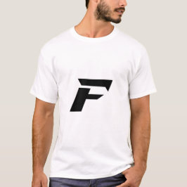 Buchstabe F Maßgeschneidertes T-Shirt