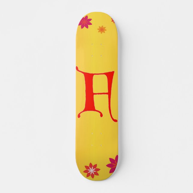 Buchstabe F Skateboard (Vorne)
