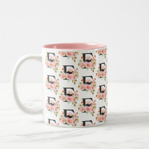Buchstabe F Zweifarbige Tasse