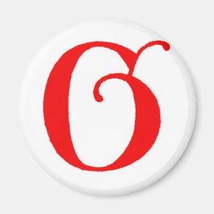 Buchstabe G Magnet
