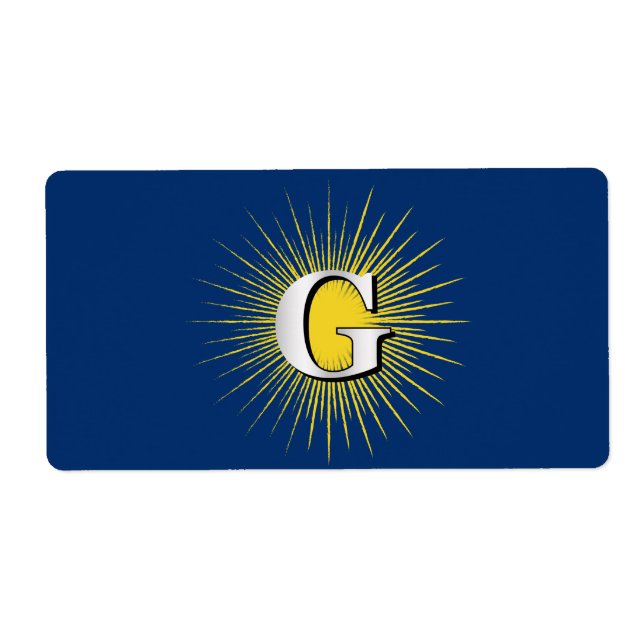 Buchstabe G - Mauritisches Symbol (Vorne)