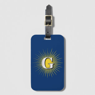 Buchstabe G - Mauritisches Symbol Gepäckanhänger