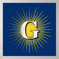 Buchstabe G - Mauritisches Symbol