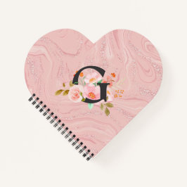 Buchstabe G Notizbuch