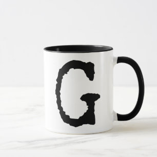Buchstabe G Tasse