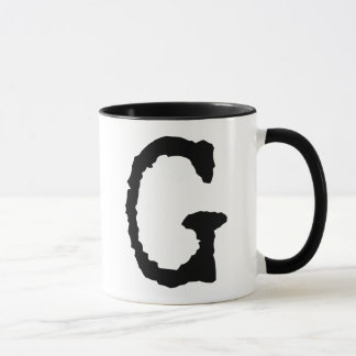Buchstabe G Tasse