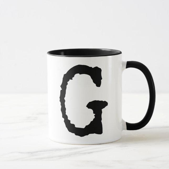 Buchstabe G Tasse (Rechts)
