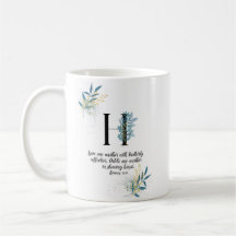 Buchstabe H, Aquarellbibliotheken, Tasse