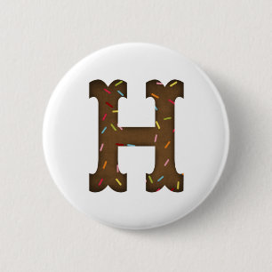 Buchstabe H Button