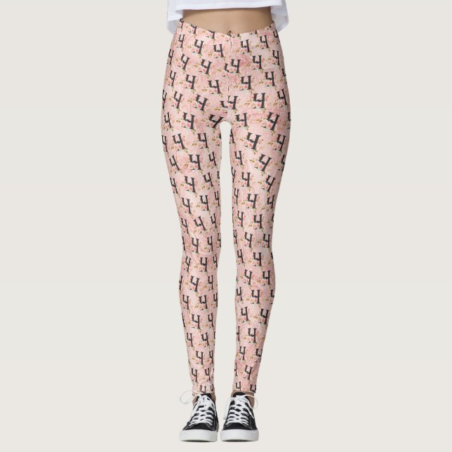Buchstabe H Leggings (Vorderseite)