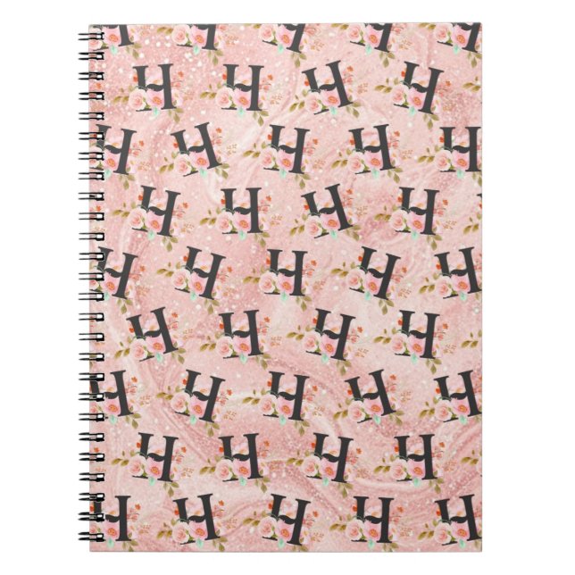 Buchstabe H Notizblock (Vorderseite)