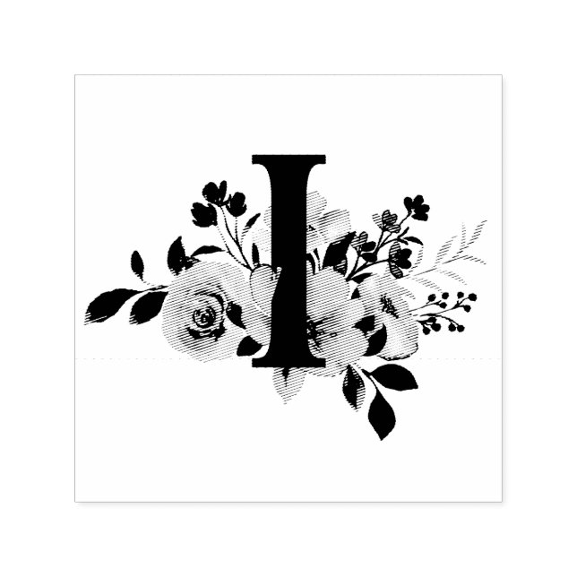 Buchstabe I Permastempel (Design)