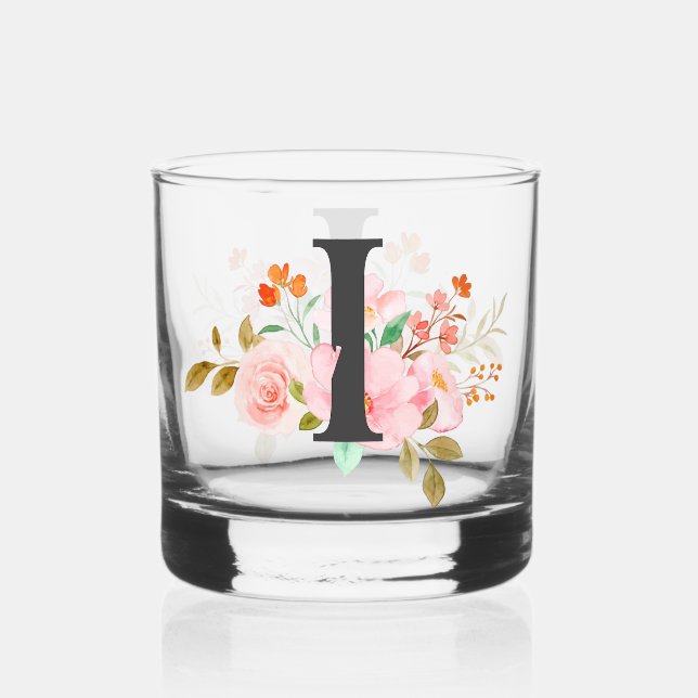 Buchstabe I Whiskyglas (Vorderseite)