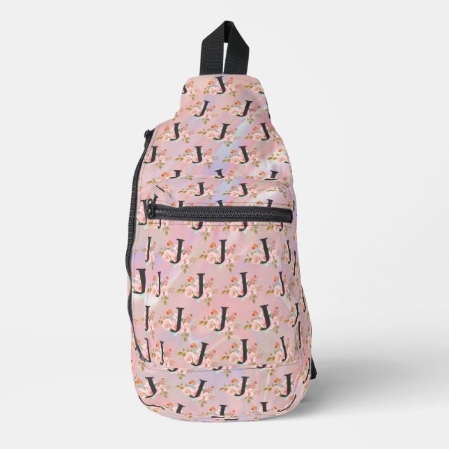 Buchstabe J Crossbody Bag (Vorderseite)