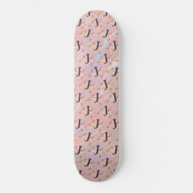 Buchstabe J Skateboard (Vorderseite)