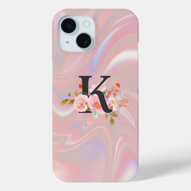 Buchstabe K Case-Mate iPhone Hülle (Rückseite)