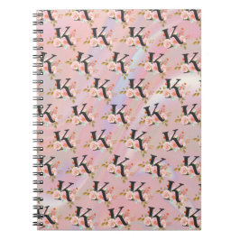 Buchstabe K Notizblock