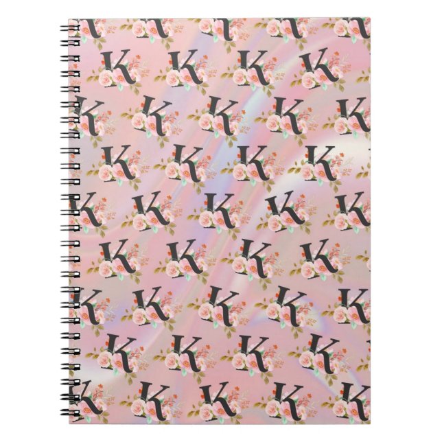 Buchstabe K Notizblock (Vorderseite)