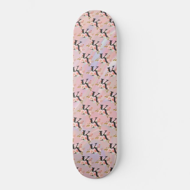 Buchstabe K Skateboard (Vorderseite)