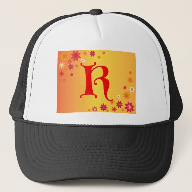 Buchstabe K Truckerkappe (Vorderseite)