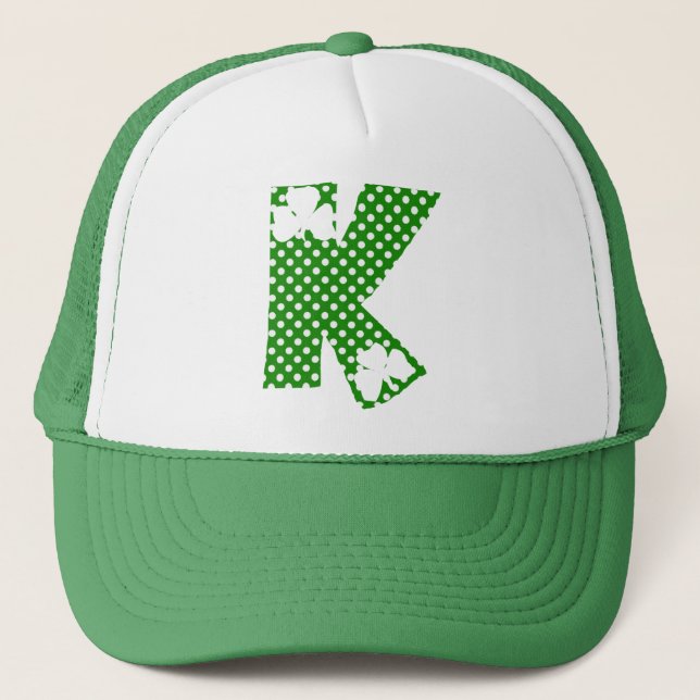 Buchstabe K Truckerkappe (Vorderseite)