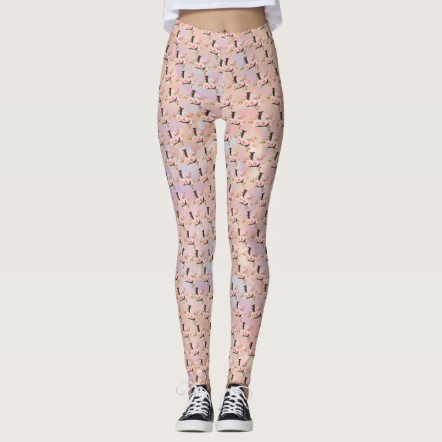 Buchstabe L Leggings (Vorderseite)