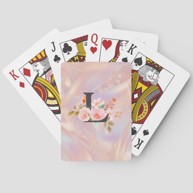 Buchstabe L Spielkarten (Rückseite)
