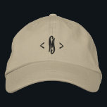 Buchstabe M Bestickte Baseballkappe<br><div class="desc">Das ist für jeden,  der M Liebe hat.</div>