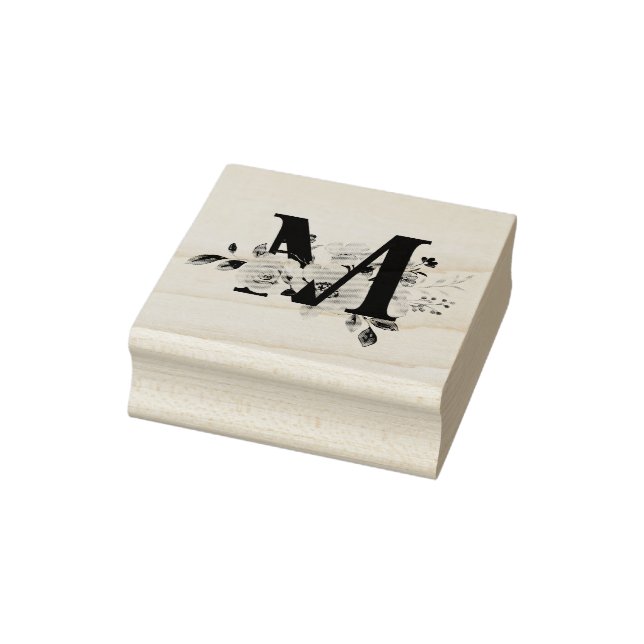 Buchstabe M Gummistempel (Stempel)