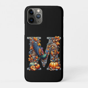 Buchstabe M im Thanksgiving-Stil Case-Mate iPhone Hülle