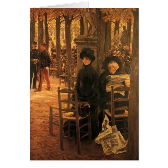 Buchstabe mit Hüten durch James Tissot (Vorne)
