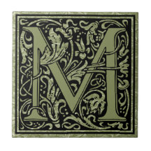 Buchstabe-Monogramm des Buchstabe-M erstes