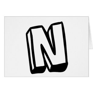 Buchstabe N