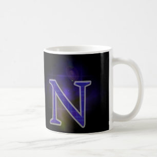 Buchstabe N Kaffeetasse