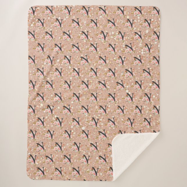 Buchstabe N Sherpadecke (Vorderseite)