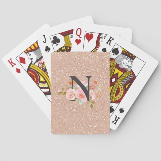 Buchstabe N Spielkarten (Rückseite)