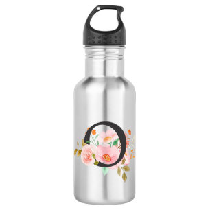Buchstabe O Edelstahlflasche