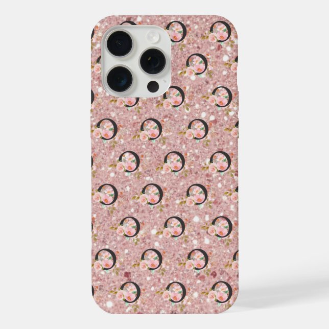 Buchstabe O iPhone 15 Pro Max Hülle (Rückseite)