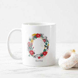 Buchstabe O   Monogramm-I-Tasse für den Blasenbrie Kaffeetasse