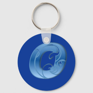 Buchstabe O Schlüsselanhänger