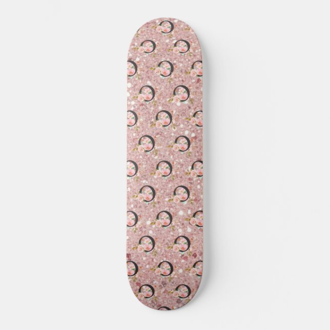 Buchstabe O Skateboard (Vorderseite)