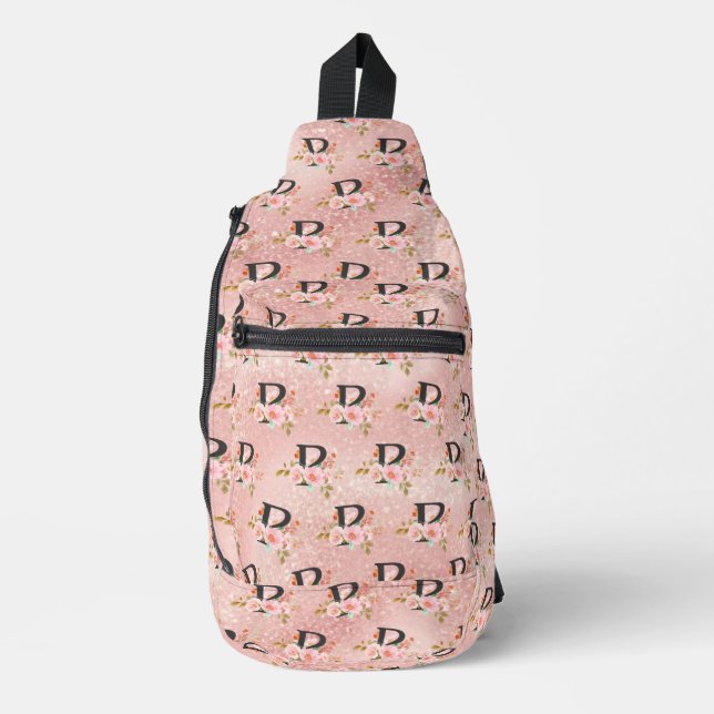 Buchstabe P Crossbody Bag (Vorderseite)