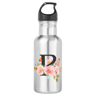 Buchstabe P Edelstahlflasche