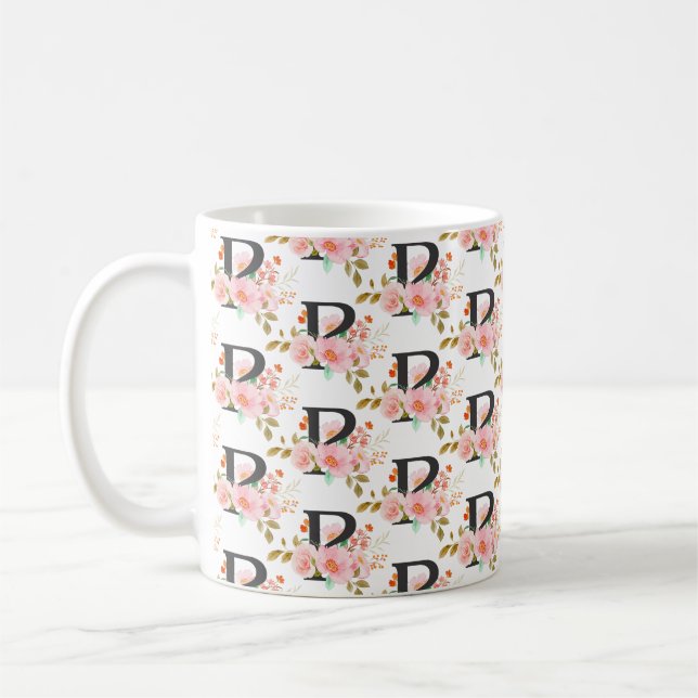 Buchstabe P Kaffeetasse (Links)