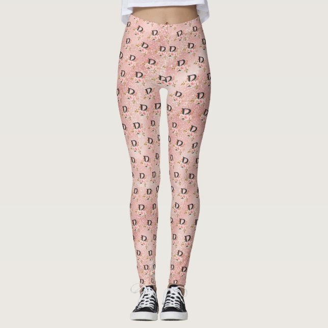 Buchstabe P Leggings (Vorderseite)