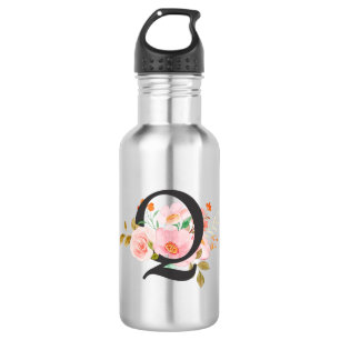 Buchstabe Q Edelstahlflasche